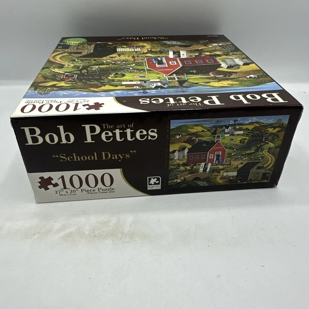 Karmin Puzzle, School Days by‎ Bob Pettes, 1000 Pieces Used 2015